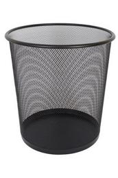Метално кошче 11.5 литра мрежа черна