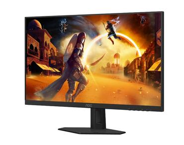 Монитор AOC Q24G4RE, 23.8' Fast IPS WLED, 2560x1440@180Hz, 1ms GtG, 0.5ms MPRT, 300cd m2, 1000:1, 80M:1 DCR, Adaptive Sync, FlickerFree, Low Blue Light, Tilt, HDMI, DP