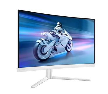 Монитор Philips 27M2C5501, 27' Curved 1500R, Fast VA, WLED, 2560x1440@180Hz, 1ms GtG, 0.5ms MPRT, 300cd m/2, 5000:1, Mega Infinity DCR, Adaptive Sync, FlickerFree, LowBlue Mode, Tilt, Height Adjust, Swivel, 2xHDMI, DP