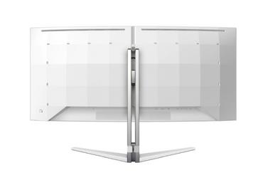 Монитор Philips Evnia 34M2C8600, 34' Curved 1800R, QD-OLED, 3440x1440@175Hz, 0.03ms GtG, 1000cd m/2, 1.000.000:1, Mega Infinity DCR, FlickerFree, Adaptive Sync, LowBlue Mode, 5Wx2+DTS, Tilt, Height Adjust, Swivel, 2xHDMI, DP, USB hub, White