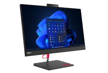 Настолен компютър - всичко в едно Lenovo ThinkCentre neo 50a 24 AIO Intel Core i5-13420H (up to 3.4GHz, 12MB), 16GB DDR5 5200MHz, 512GB SSD, 23.8' FHD (1920x1080) IPS AG, Intel UHD Graphics, WLAN, BT, 5MP Cam, KB, Mouse, Monitor Stand, DOS, 3Y Onsite