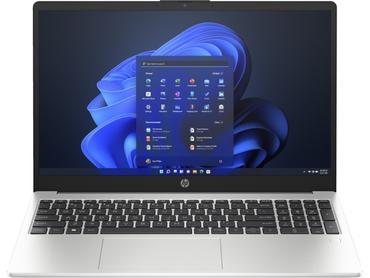 Лаптоп HP 250 G10 Turbo silver, Core i3-1315U(up to 4.5Ghz/10MB/6C), 15.6' FHD IPS AG + WebCam, 8GB 3200Mhz 1DIMM, 512GB PCI SSD, Wi-Fi 6 +BT 5.3, 3C Long Life Batt, Free Dos