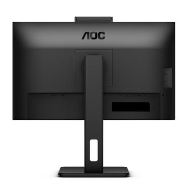Монитор AOC 24P3CW, 23.8' IPS WLED, 1920x1080@75Hz, 4ms GtG, 300cd m/2, 1000:1, DCR 50M:1, AdaptiveSync, FlickerFree, Low Blue Light, 5Wx2, 5MP Windows Hello, Tilt, Height Adjust, Pivot, Swivel, HDMI, DP, RJ45, USB hub