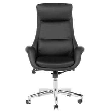 Директорски стол ИСКРЕН- черна еко кожа