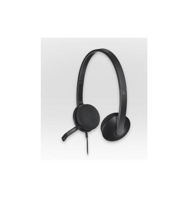 Слушалки Logitech USB Headset H340