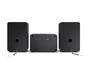 Аудио система Sharp Audio Systems XL-B514(BK), HI-FI MICRO SYSTEM, 40W (peak), FM radio with RDS,  Bluetooth v5.0, CD player, USB MP3 playback, 3.5mm Headphone jack / line-out, wooden speaker, Black