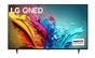 Телевизор LG 65QNED86T3A, 65' 4K QNED HDR Smart TV, 3840x2160, DVB-T2/C/S2, Alpha 8 AI 4K Gen7, 120Hz, HDR 10 PRO, webOS 24 ThinQ, 4K Upscaling, FreeSync, WiFi 5, Multi View, Bluetooth 5.1, AirPlay 2, LAN, CI, HDMI, SPDIF,  Crescent Stand, Silver