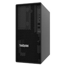 Сървър Lenovo ThinkSystem ST45 V3, AMD EPYC 4124P (4C 3.8GHz 16MB Cache/65W), No RAID, 2x1TB SATA, 1x16GB, 500W 94% Efficiency, No DVD, 3 year