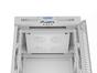 Комуникационен шкаф Lanberg rack cabinet 19' free-standing 15U/600x600 (flat pack) with glass door lcd grey v2
