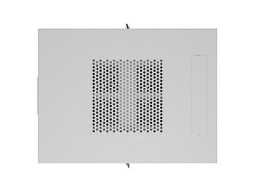 Комуникационен шкаф Lanberg rack cabinet 19' free-standing 42U/600x800 (flat pack) with glass door lcd grey v2
