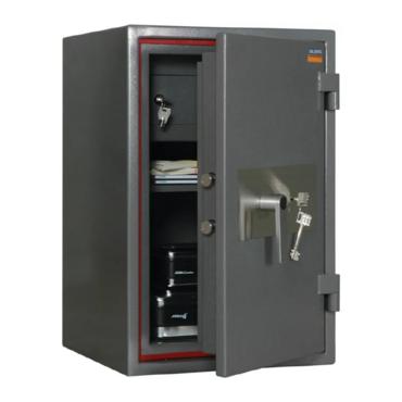 Метален сейф PMT комбиниран 67, огнеупорен, тристранно заключване