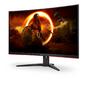 Монитор AOC C32G2ZE/BK, 31.5' Curved 1500R, VA, WLED, 1920x1080@240Hz, 4ms GtG, 1ms MPRT, 300cd/m2, 4000:1, DCR 80M:1, FreeSync, FlickerFree, Low Blue Light, Tilt, 2xHDMI, DP