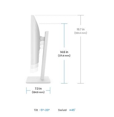 Монитор BenQ GW2486TC 24” IPS, FHD, 100Hz, 1920x1080, USB-C 65W, DP1.2x1, HDMI1.4x1, DP out, Speaker 2Wx2, Height Adjustable Stand, coding mode