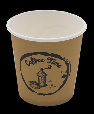 Чаша картонена 100 мл 50 бр