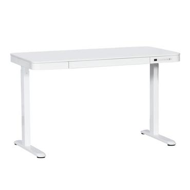 Комплект регулируемо бюро и стол ДРАЧ- бял цвят плот