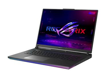 Лаптоп Asus ROG Strix G18 G834JZR-R6017X,Intel i9  14900HX 2.2 GHz (36MB Cache, up to 5.8 GHz, 24 cores, 32 Threads),Mini Led QHD+ 16:10 (2560 x 1600, WQXGA) 240Hz,32GB DDR5 , 1TB +1 TB PCIe4., RTX 4080  12GB DDR6, WiFi 6, RGB Per-Key Kbd, Windows 11 Pro,