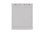 Комуникационен шкаф Lanberg rack cabinet 10' wall-mount 6U/300x300 (flat pack) with glass door grey