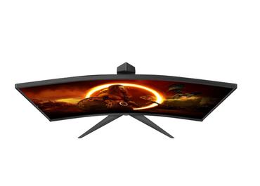 Монитор AOC C27G2Z3/BK, 27' Curved 1500R VA WLED, 1920x1080@280Hz, 1ms GtG, 0.5MPRT, 300cd m/2, 4000:1, 80M:1 DCR, Adaptive Sync, FlickerFree, Blue Light tech. Soft., Tilt, Height Adjust, Swivel, 2xHDMI, DP