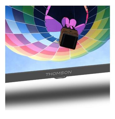 Телевизор Thomson 55' QLED Google TV; 3840 x 2160 (4K UHD), QLED, 60 Hz, DVB-T/T2/C/S/S2, HDR10, Wi-Fi, Bluetooth, LAN, HDMI 2 (2.0) + 2 (2.1), USB 2 (2.0) + 1 (3.0), Side Feet, Dark gray