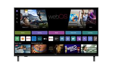 Телевизор LG 43UA75003LA, 43' 4K UltraHD TV 4K (3840x2160), DVB-T2/C/S2, webOS 25 Smart, ThinQ AI, Alpha 7 AI Processor, WiFi, HDR10 pro, HLG, ALLM/HGiG, 4K Upscaling, AI Sound pro, Multiple View, HDMI eARC, LAN, USB, Bluetooth, Google Cast, 2 Pole Stand,