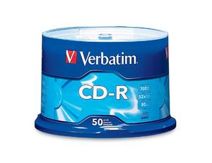 Дискове VERBATIM, CD-R, 50 бр.