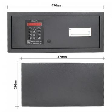Метален сейф UNS  MT1 - размери за сейф