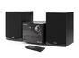 Аудио система Sharp Audio Systems XL-B512(BK), HI-FI MICRO SYSTEM, 45W total max power output, FM PLL tuner, Bluetooth v5.0, CD player, USB, 3.5mm Aux-in / line-in, wooden speaker, Black