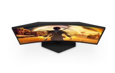 Монитор AOC C24G42E, 23.6' VA Curved 1500R, WLED, 1020x1080@180Hz, 4ms GtG, 0.5ms MPRT, 250cd m/2, 3000:1, 80M:1 DCR, Adaptive Sync, FlickerFree, Low Blue Light, 2Wx2, Tilt, 2xHDMI, DP