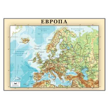 карта европа