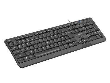 Клавиатура Natec Keyboard Trout US Layout Slim, Black