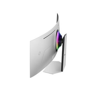 Монитор Samsung LS49DG950, 49' CURVED Odyssey G9 OLED, 1000R, 240Hz, 32:9, 5120 x 1440, 250 cd/m2, Display Port, HDMI, Micro HDMI, USB Hub, Silver