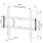 Стойка Neomounts by Newstar Screen Wall Mount (fixed, ultra thin, VESA 600x400)