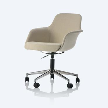 Работен стол MIA 100C- мека седалка и облегалка