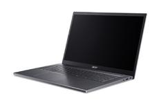 Лаптоп Acer Aspire 17, A17-51M-72HF, Intel Core i7-13620H (10C/16T,up to 4.9GHz, 24MB),17.3' FHD (1920x1080) IPS slim bezel LCD,16GB DDR5 4600MHz,512GB PCIe NVMe SSD, Intel UMA, FHD Cam,WiFi 6E, BT 5.1, No OS, Steel Gray