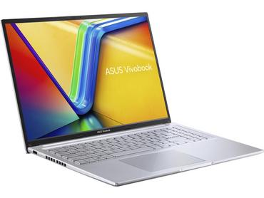 Лаптоп Asus Vivobook M1605YA-MB701, AMD Ryzen R7-7730U, 16.0 WUXGA(WU) 1920X1200 16:10 300nits Anti-Glare, 16GB LPDDR4 (8 GB on BD),1TB SSD G3,Backlit Chiclet Keyboard with num key ,  NO OS, Cool Silver