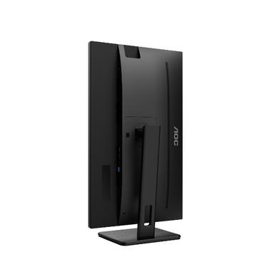 Монитор AOC 24P2QM, 23.8' VA WLED, 1920x1080@75Hz, 4ms GtG, 300cd m/2, 3000:1, 50M:1 DCR, Adaptive Sync, Low Blue Light, FlickerFree, 2Wx2, Tilt, Height Adjust, Pivot, Swivel, D-SUB, DVI, HDMI, DP, USB hub