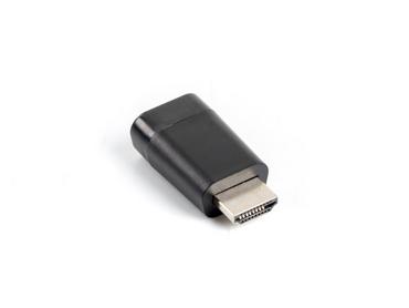 Адаптер Lanberg adapter HDMI-A (m) -> VGA (f), black