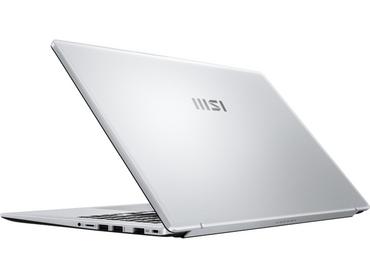 Лаптоп MSI Modern 15 F13MG, i5-1334U (10C/12T, up to 4.60 GHz, 12 MB) , 15.6' FHD (1920x1080), IPS-Level, Iris Xe Graphics, 16GB DDR4 2x8 (3200MHz), 512GB PCIe Gen4x4 SSD, Intel Wi-Fi 6E, BT v5.3, Backlit KBD White, Copilot Key, 3 cell, Platinum Gray, NO 