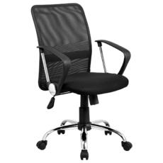 Работен стол КРЕМЕНА- снимка отстрани, меш