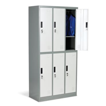 Метален гардероб BTL KL- с 6 отделения