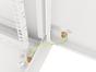 Комуникационен шкаф Lanberg rack cabinet 19' wall-mount 12U/600x600 for self-assembly with metal door grey (flat pack)