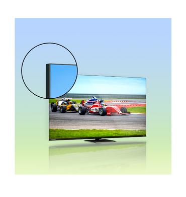Телевизор Thomson Smart QLED Pro TV 75'; Google TV; 3840 x 2160 (4K UHD), 4000:1, QLED, 144 Hz, DVB-T/T2/C/S/S2, HDR10, Wi-Fi, Bluetooth, LAN, HDMI 2 (2.0) + 2 (2.1), USB 2 (2.0) + 1 (3.0), Central Swivel Stand, Black