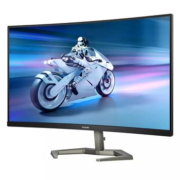 Монитор Philips 32M1C5500VL, 31.5' Curved 1500R VA WLED, 2560x1440@165Hz, 4ms GtG, 1ms MPRT, 250cd m/2, 3000:1, Mega Infinity DCR, Adaptive Sync, FlickerFree, Low Blue Light, Tilt, 2xHDMI, DP