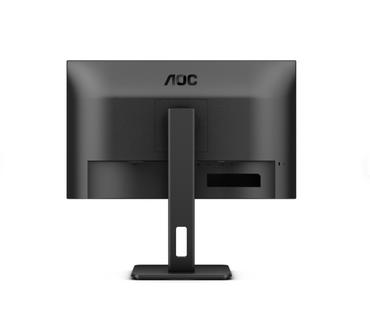 Монитор AOC 24E3QAF, 23.8' IPS WLED, 1920x1080@75Hz, 4ms GtG, 300cd m/2, 1000:1, 20M:1 DCR, Adaptive Sync, FlickerFree, Low Blue Light, 2Wx2, Tilt, Height Adjust, Pivot, Swivel, D-SUB, HDMI, DP