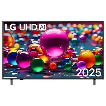 Телевизор LG 50UA75006LA, 50' 4K UltraHD TV 4K (3840x2160), DVB-T2/C/S2, webOS 25 Smart, ThinQ AI, Alpha 7 AI, WiFi, HDR10 pro, HLG, ALLM/HGiG, 4K Upscaling, AI Sound pro, Multiple View, HDMI eARC, LAN, USB, Bluetooth, Google Cast, 2 Pole Stand, Black