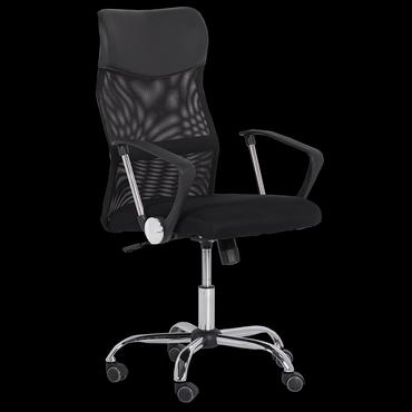 Президентски стол ГЪЛЪБИН- снимка отпред, черен цвятА