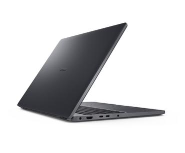 Лаптоп Dell Pro 16 PC16250, Intel 5 120U (10 cores, up to 5.0 GHz), 16' FHD+(1920x1200) 300nits AG, 8 GB: 1x8 GB, DDR5, 5600 MT/s, 512 GB TLC SSD, Intel Graphics, FHD HDR IR Cam and Mic, Wi-Fi 6E, FPR, Backlit Kb, Win11 Pro, Magnetite, 3Y PS