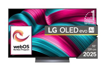 Телевизор LG OLED55C51LA, 55' UHD OLED evo, 4K (3840 x 2160), DVB-C/T2/S2, Full Cinema Screnn, Alpha 9 AI 4K Gen8, 120Hz Native (VRR 144Hz), ThinQ AI, HDR10, VRR, NVIDIA G-SYNC, AMD FreeSync, Dolby Vision, Dolby Atmos, Wi-Fi 6, Bluetooth, HDMI, USB, Airpl