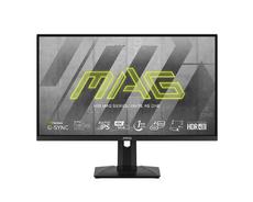 Монитор MSI MAG 274UPF, 27', Rapid IPS, 144Hz, 1ms, UHD 3840x2160, Flat, HDR 400, AI Vision, G-sync compatible, PIP, PBP, 400 nits, 1000:1, 100M:1, 1x DP(1.4a), 2x HDMI (2.1), 1x Type-C (DP alt. PD 65W), USB HUB, Adj.Stand 130mm, Tilt, Swivel, Pivot, VESA