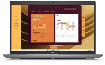 Лаптоп Dell Latitude 5550, Intel Core Ultra 5 125U processor (12 MB cache, 12 cores, up to 4.3 GHz), 15.6' FHD (1920x1080) AG IPS 250nit,16 GB: 2 x 8 GB, DDR5, 5600 MT/s, 512 GB SSD PCIe M.2, Intel Integrated Graphics, FHD IR Cam and Mic, WiFi 6E, FPR, Ba